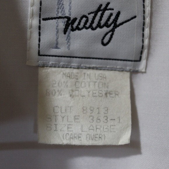 Vintage Natty Nautical Striped Metallic Gold Preppy Doleman Jacket USA LG - Picture 14 of 16